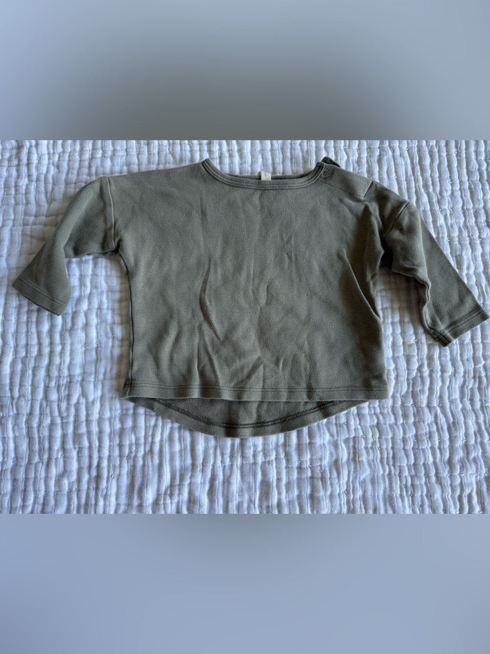 Quincy Mae | Long Sleeve Top, Size 6-12 Mo ✨